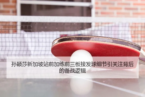 孙颖莎新加坡站前加练前三板接发球细节引关注背后的备战逻辑